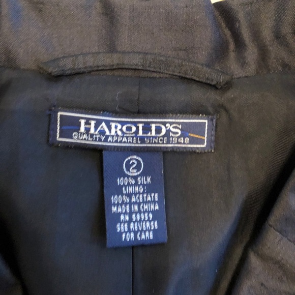 Harold's Blazer silk lining size 2 - Picture 2 of 2